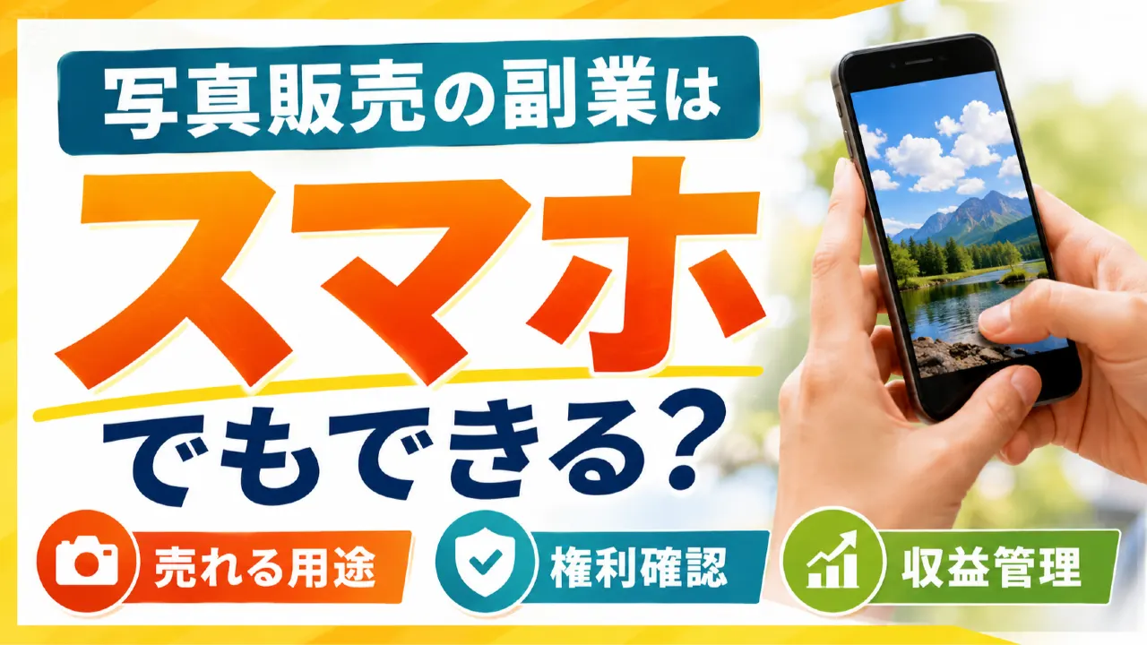 スマートフォンで撮影した写真を用途別に整理する画面
